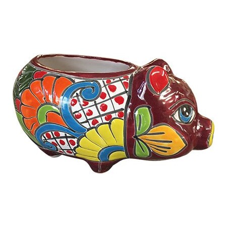Avera Home Goods 6 Pig Planter APG075060
